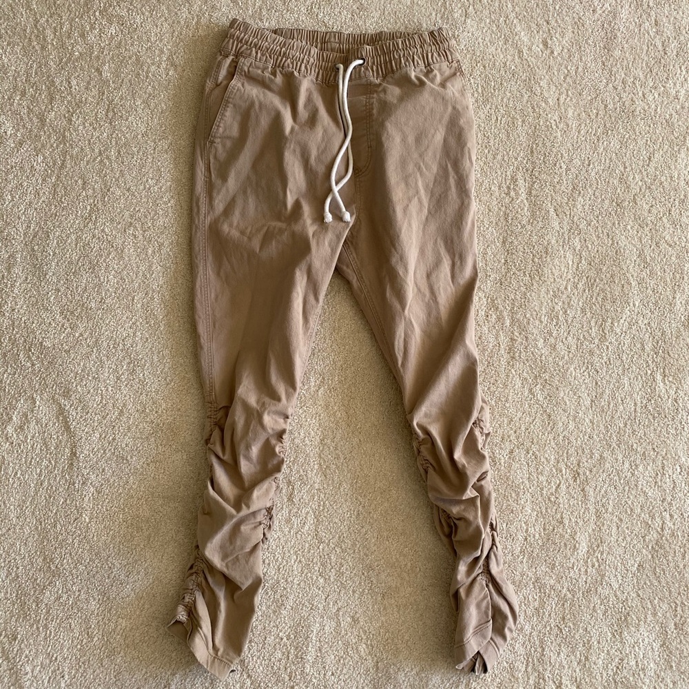 H&M zipper joggers